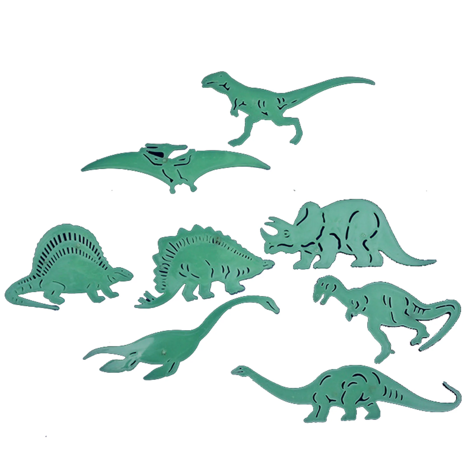 Luminous Wall Stickers Fluorescent Stickers 3D Wall Stickers Dinosaur Stickers For Kids Home Decoration