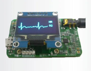 AD8232 ECG Heart Rate HRV Acquisition Development Board Bluetooth 4.0 Acquisition Monitoring Monitoring Sensor Module AD8232 ECG Heart Rate HRV Acquisition Development Board Bluetooth 4.0 Acquisition Monitoring Monitoring Sensor Module
