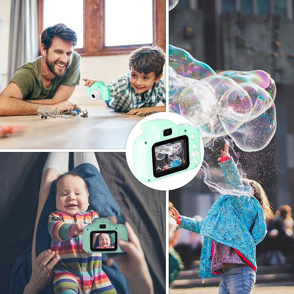 new Kids Digital Camera Children's Camera 2.0 LCD Mini Camera Children's Camera 32G SD Card Great Gift for Kids