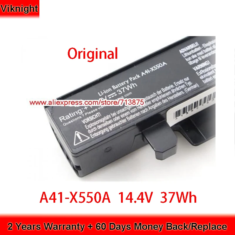 Оригинал 14 4 В 37 Втч фотовспышка X550C F552C X550D F552W X550B X550V X450C X450 X452 A550C F550C K450C|original laptop