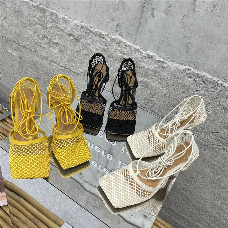 mesh heels