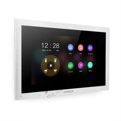 HOMSECUR 4 провода AHD Hands-free видео домофон система с записью и снимком BC071HD-S+ BM114HD-S