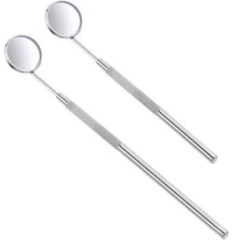 

3pcs/lot Multifunctional Mirror for Checking Eyelash Extension Stainless Steel Dental Mirror Oral Tooth Cleaning Makeup Tools