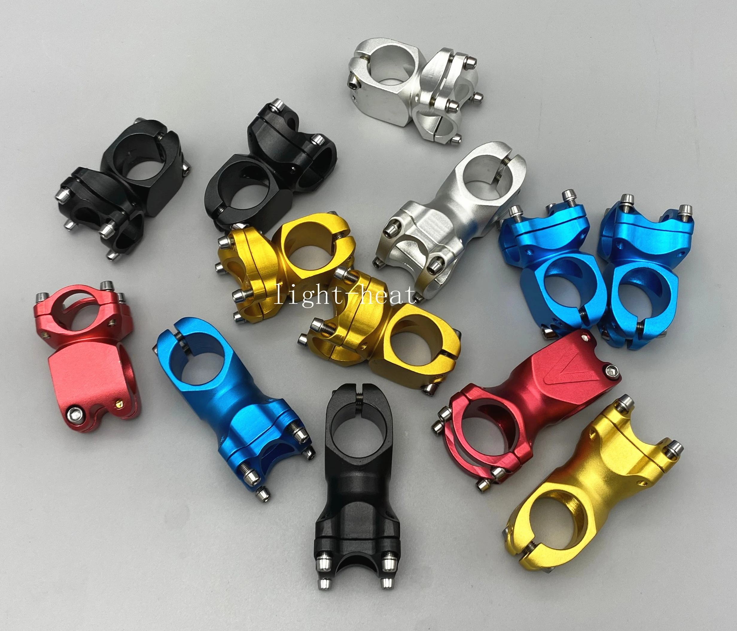 Aluminum bar Short Stems MTB Road XC Bike Handlebar stem 25.4/31.8* 38/60mm Aluminum bar Short Stems MTB Road XC Bike Handlebar stem 25.4/31.8* 38/60mm