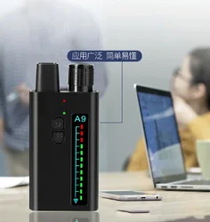 Détecteur professionnel multifonction Anti espion de Signal RF, caméra de Bug, détecteur de Bug Audio GSM, balayage de Signal sans fil 