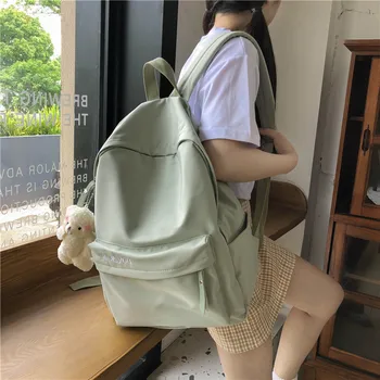 

Backpack For Girls Female Women Schoolbag Teenagers School Bag 2020 Satchel Laptop Travel Adolescence 15 6 Harajuku