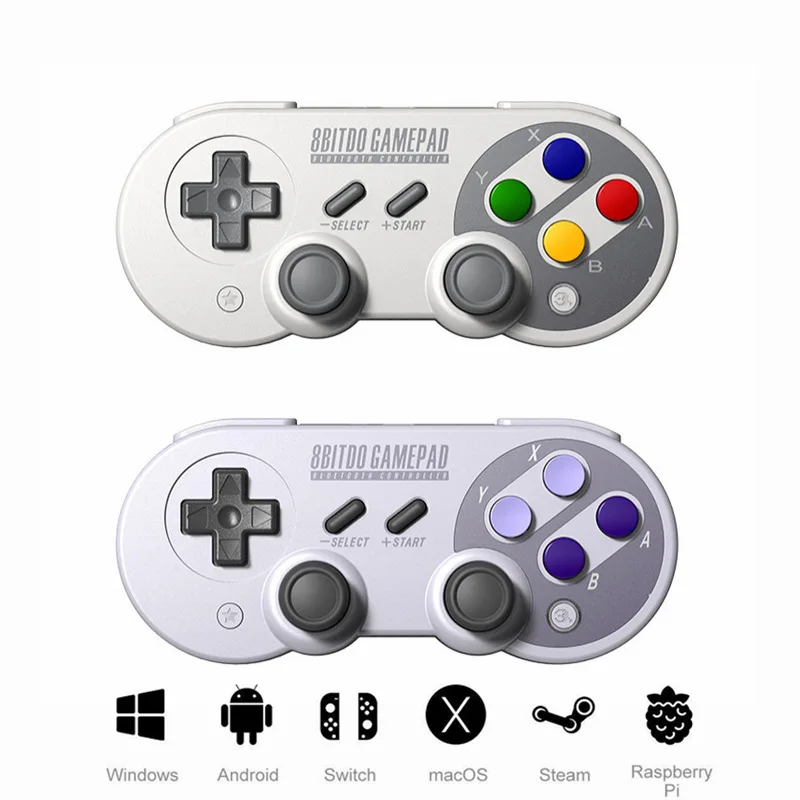 8Bitdo SF30 Pro SN30 Pro беспроводной Bluetooth Джойстик Нинтендо переключатель macOS игровой контроллер Android Вибрационный джойстик