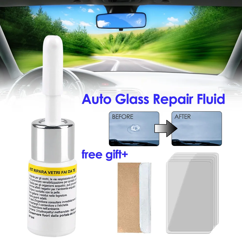 Diy Car Windscreen Repair Tool Car Cracked Glass Repair Kit Windshield Repair Fluid Window Glass