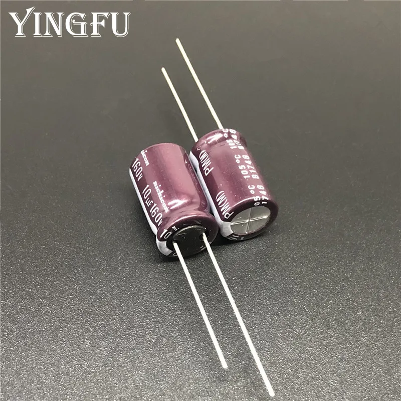10 шт/100 шт мкФ 160V NICHICON PM серия 10x16 мм 160V10uF низкое сопротивление Алюминий