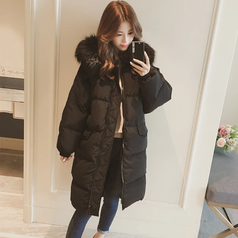 liva girl Casual Winter Jacket Women Coat Warm Parka Female Plus Big Size Long Jacket Quilted Coat With Fur Clothing