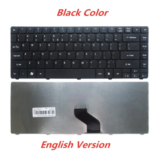 Ноутбук английская клавиатура для ноутбука ACER E1-471G E1-451G E1-421 E1-431 MS 2306 2332 2316 Тетрадь замена Раскладка клавиатуры - Цвет: same as picture