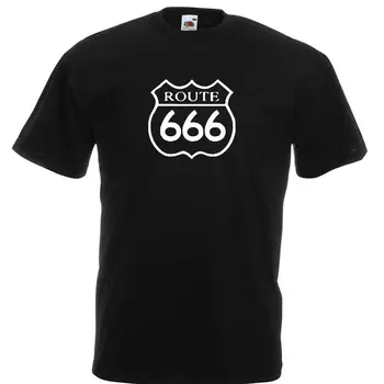 

Route 666 Fun T-Shirt Up size 5xl- show original title