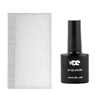 

20Pcs Repair Fiber and Uv Nail Gel Fiberglass Silk Nails Wrap Extension Glue Builder Gel Nail Art Tools French Manicure