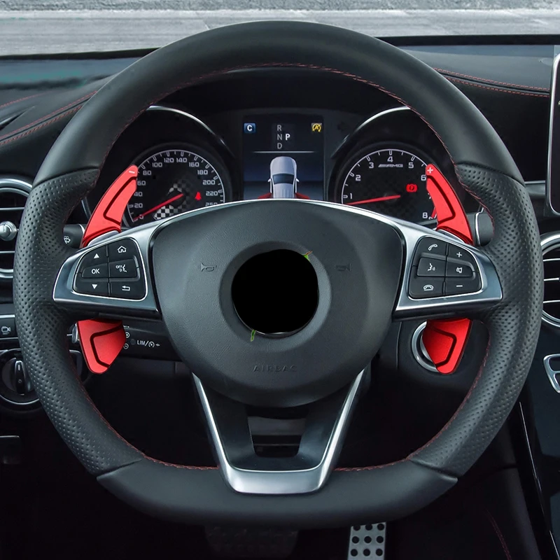 Для Mercedes shift paddle аксессуары для интерьера W205 A B C CLASS CLA c117 W176 W213 W251 W246 GLE GLS S GLC