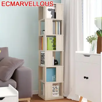

Dekoration Para Casa Vitrina Mueble De Madera Rotate Rotatable Modern Libreria Scaffale Librero Home Furniture Bookshelf Case