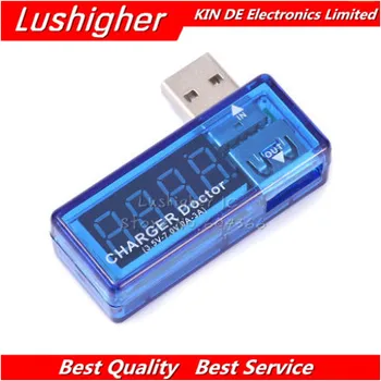 

1pcs Digital USB Mobile Power Charging Current Voltage Tester Meter Mini USB Charger Doctor Voltmeter Ammeter