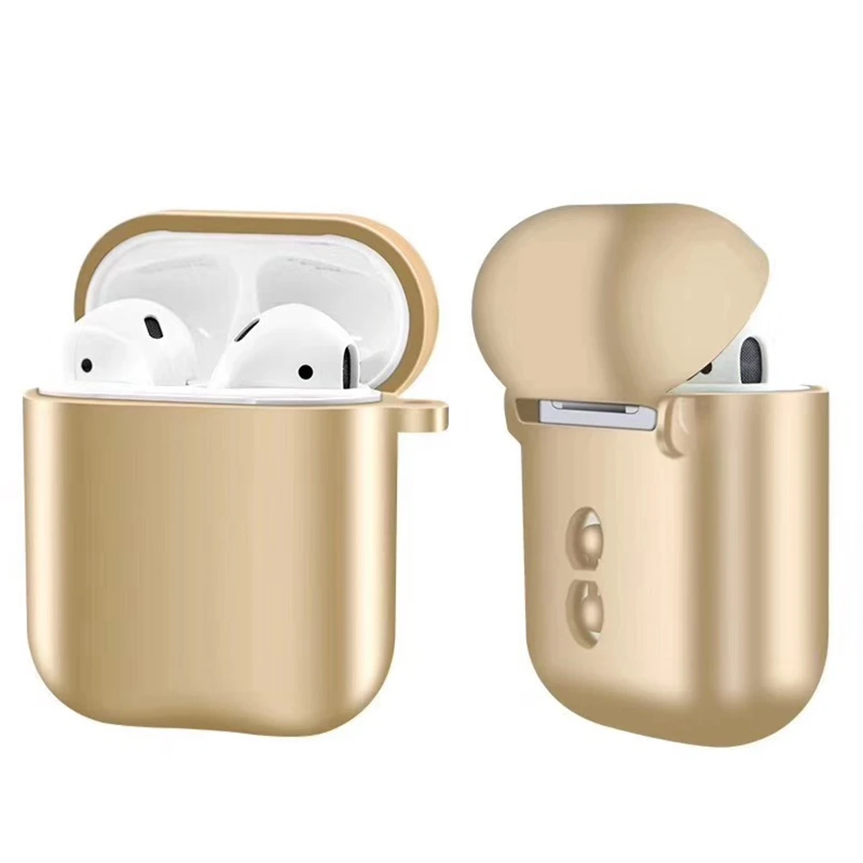Чехол для наушников Airpods 2 чехол Роскошный Мраморный Жесткий Чехол для наушников Защитный чехол Аксессуары для Apple Air pods зарядная коробка