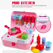 Ролевые игры игрушка девочка игровой дом Детская игрушка кухня макияж Развивающие детские ролевые игры Доктор рюкзак набор мальчик набор инструментов