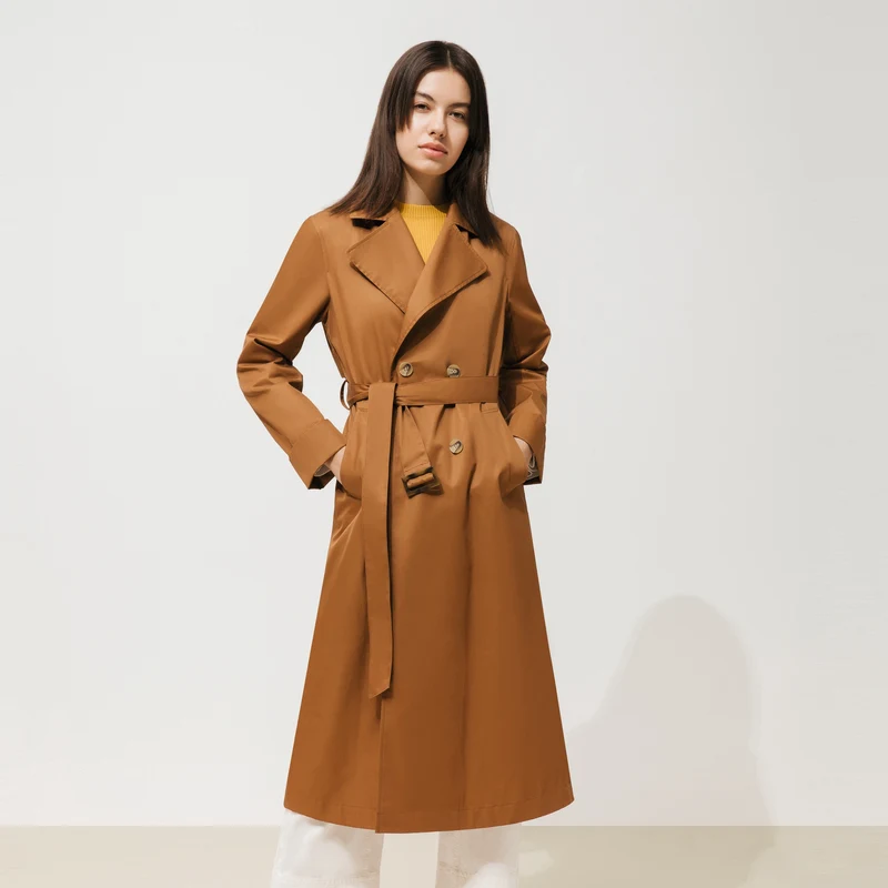 Kopen Me   Stad 2019 Lange Vrouwen Jas Bovenkleding Kleding Hoge Kwaliteit Kantoor Dame Jas Mode Slanke Elegante Windjack