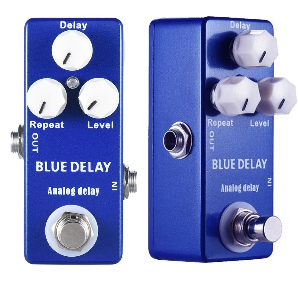 Mosky Deep Blue задержка Мини гитарный эффект педаль истинный обход симулятор хора с высоким коэффициентом усиления электрический блок эффектов для гитары Части