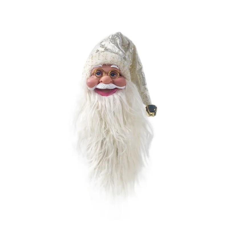 Christmas Ornaments Plush Santa Claus Wine Bottle Decorations Xmas Tree Hanging Pendants Holiday Home Decor