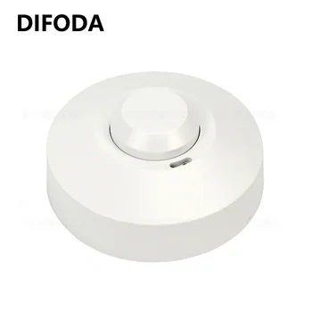 

DC12V-24V Dry contact output LED Microwave 360 Degree Radar motion Sensor Light Switch Ceiling light Body Motion Detector