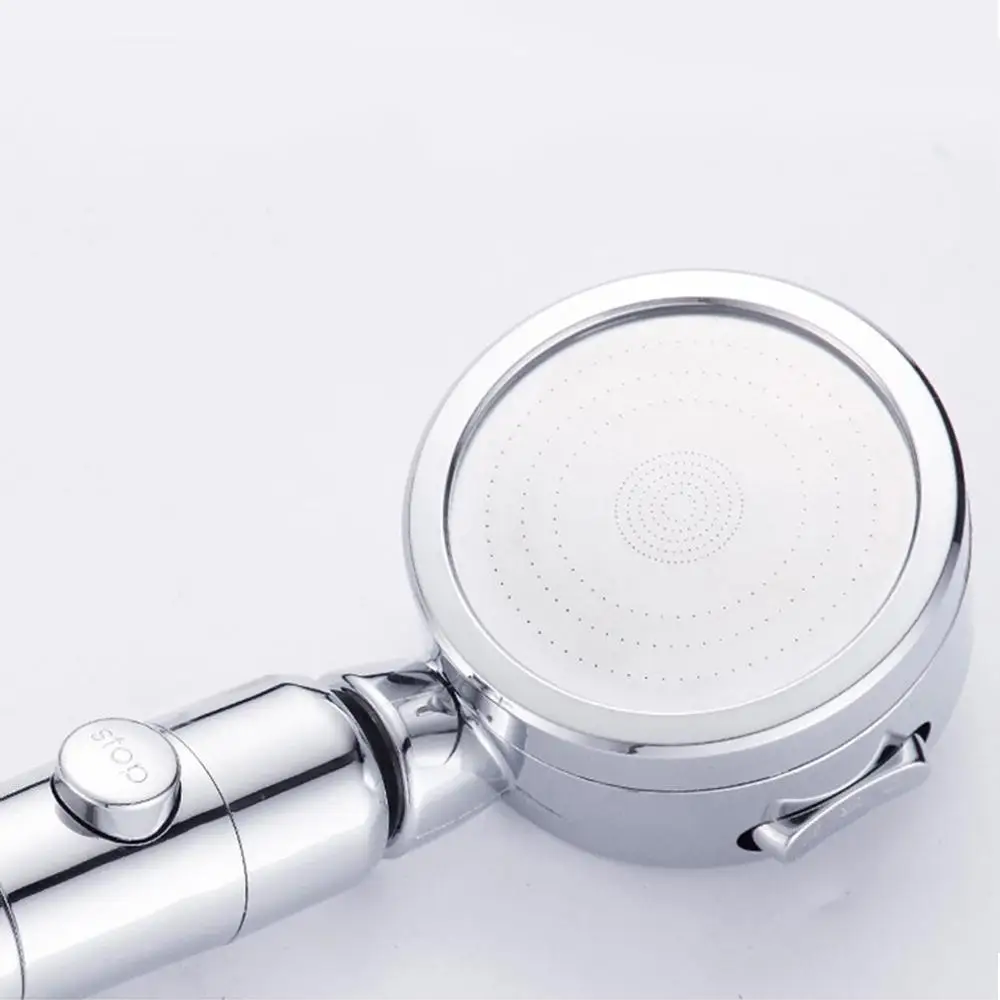 

Shower Hand Shower One Button Water Stop Rotating Shower Head Japanese Style Nozzle Universal Moving Head