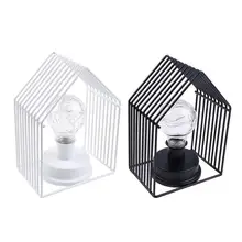 СВЕТОДИОДНЫЙ ночник в форме дома в стиле ретро, медный провод, свадебные, вечерние, домашний декор