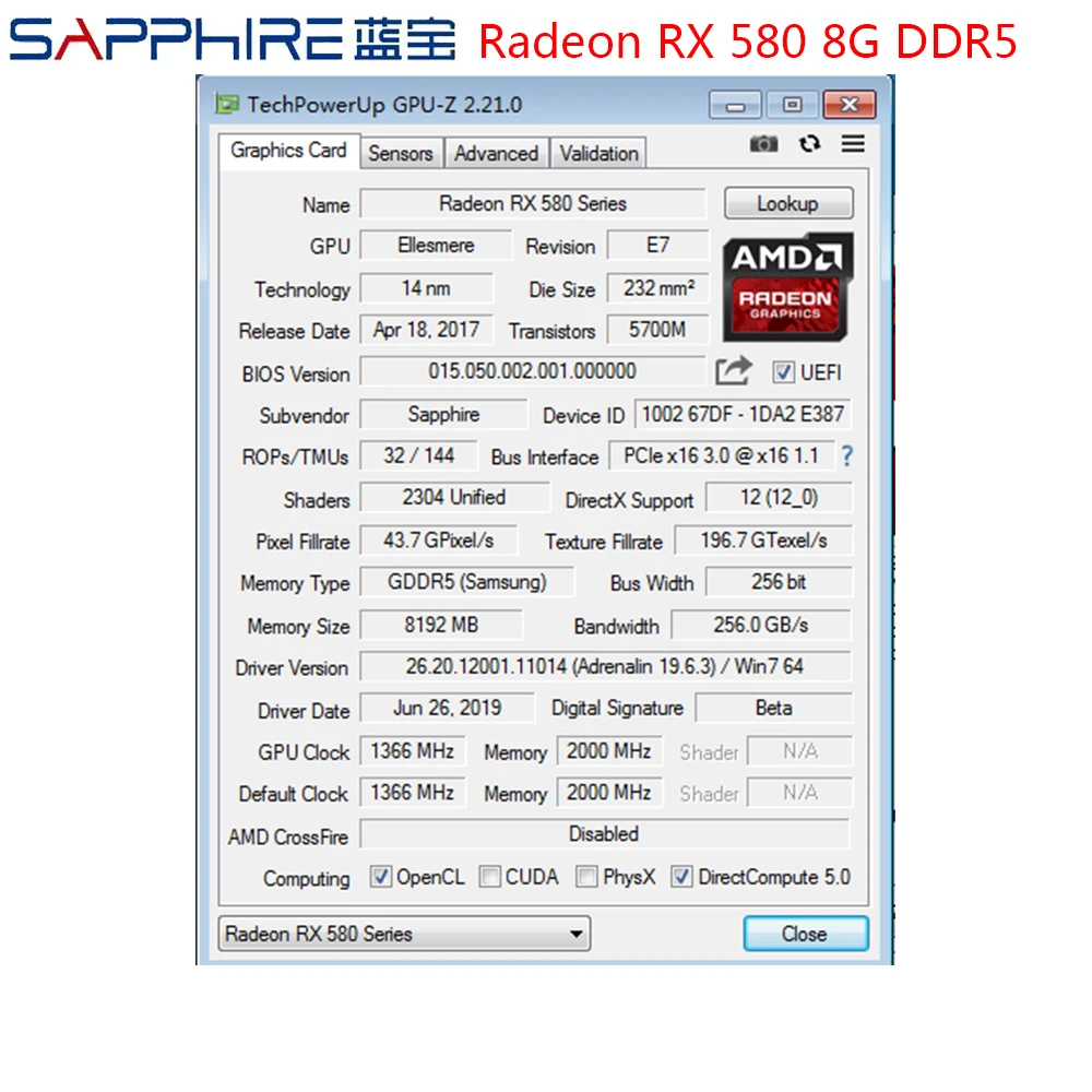 Perfect SAPPHIRE AMD Radeon RX580 8GB GDDR5 Graphic Card PC Gaming Video Cards RX 580 256bit 8GB GDDR5 For Gaming Computer Used RX580 5 Perfect SAPPHIRE AMD Radeon RX580 8GB GDDR5 Graphic Card PC Gaming Video Cards RX 580 256bit 8GB GDDR5 For Gaming Computer Used RX580 5