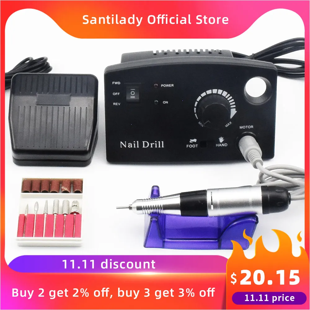 35000RPM Nail Drill Machine Electric Manicure Accessory Pedicure Art Milling Cutter Polish Bits Tools Kits|nail drill machine|35000 rpm35000 rpm nail