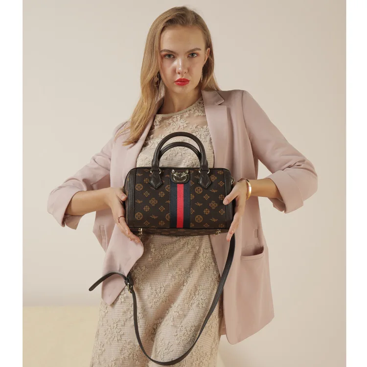 

2019 crossbody bags printing unisex handbags shoulder slung large capacity file package cross section M833DP4168