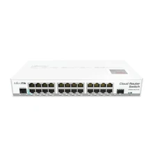 MikroTik CRS125-24G-1S-IN, Cloud Router гигабитный коммутатор, 24x10/100/1000 Мбит/с Gigabit Ethernet с AutoMDI/X