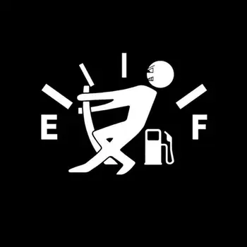 

High Gas Consumption Funny Sticker Car Bumper Window Door Laptop Vinyl Decal