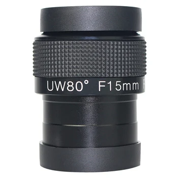 

2" F15mm Eyepiece Ultra Wide Angle 80 Degree Astronomy Monocular Telescope FMC Eyepiece LD2017A