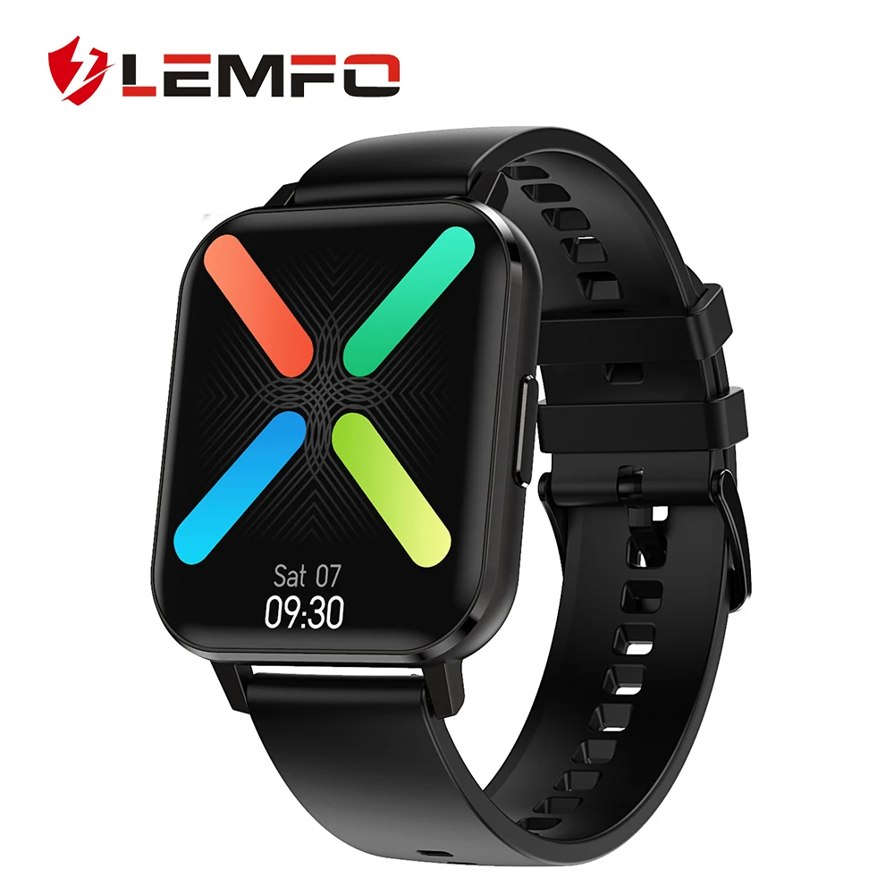 LEMFO DTX ЭКГ Смарт часы 2020 1 78 дюймов Большой 420*485 HD 2.5D Экран IP68 Водонепроницаемый