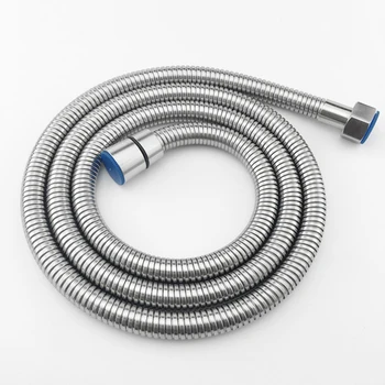 

Long Shower Hose 2m/1.5m Stainless Steel Flexible Replacement Handheld Shower Hose Anti-Twist QP2