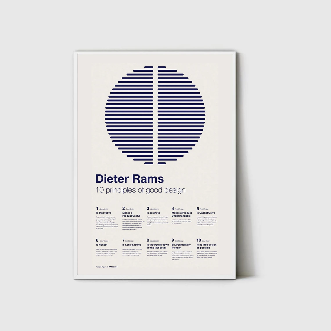 Dieter Rams Decor, 10 principles of good design, Design Quotes, Dieter Rams  Print, Braun Decor, Dieter Rams Braun print, Braun|Painting & Calligraphy|  - AliExpress