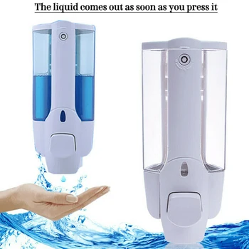 

350ml Soap Dispenser Lotion Pump Hand Clean Toilet Wall Mounted Home Bathroom
