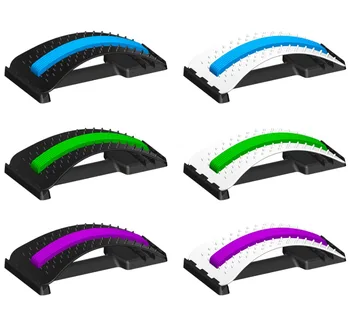 

Lumbar Spine Strain Back Stretcher Massager Neck Waist Pain Relief Support Corrector Massage Relaxation Fitness Equipment