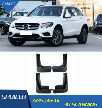

For BENZ GLC 2016 Mudflaps Splash Guards Front With the color and rear Mud Flap Mudguards Fender Modified special