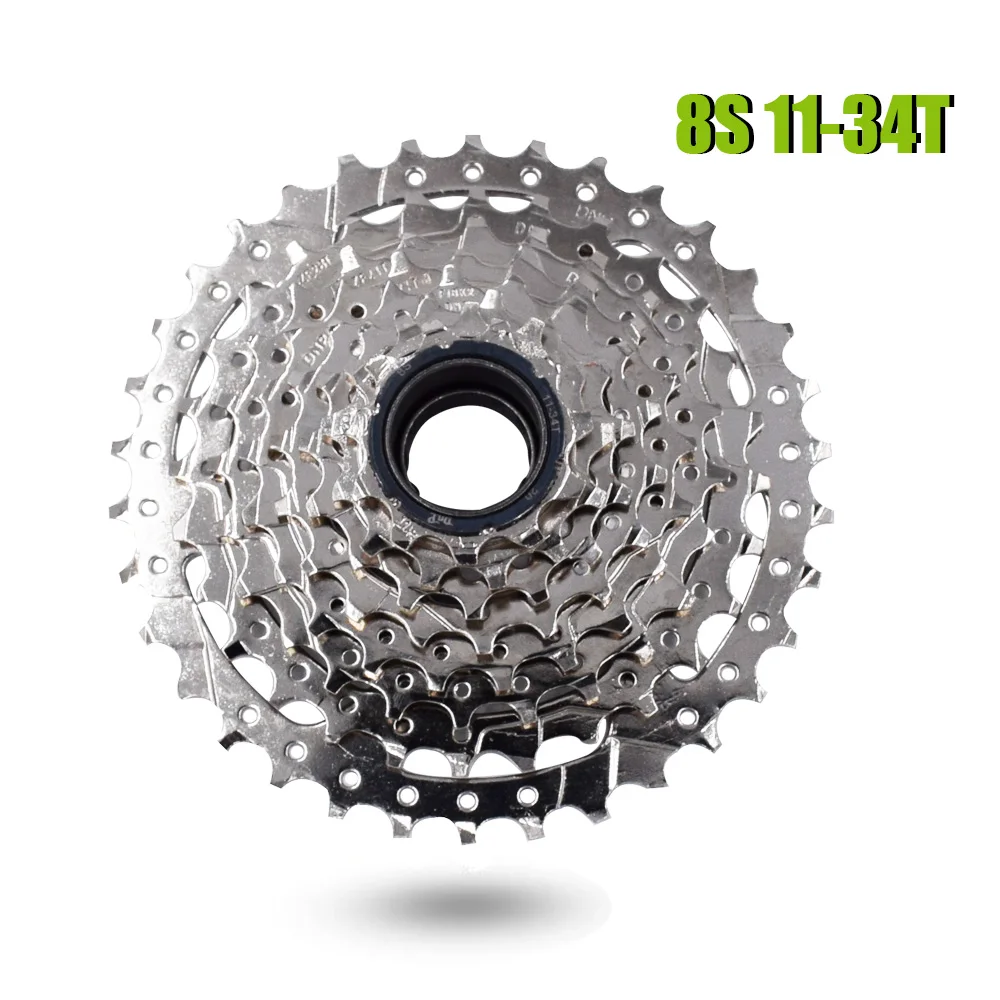 Bike Freewheel 8 Speed 11-32T 11-34T 8S Screw On Thread