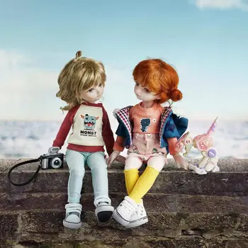 

Monst Doll Multi-joint Movable Exquisite Workmanship Dolls Gift Box Toy Suitable for Children Over 13 Years Old