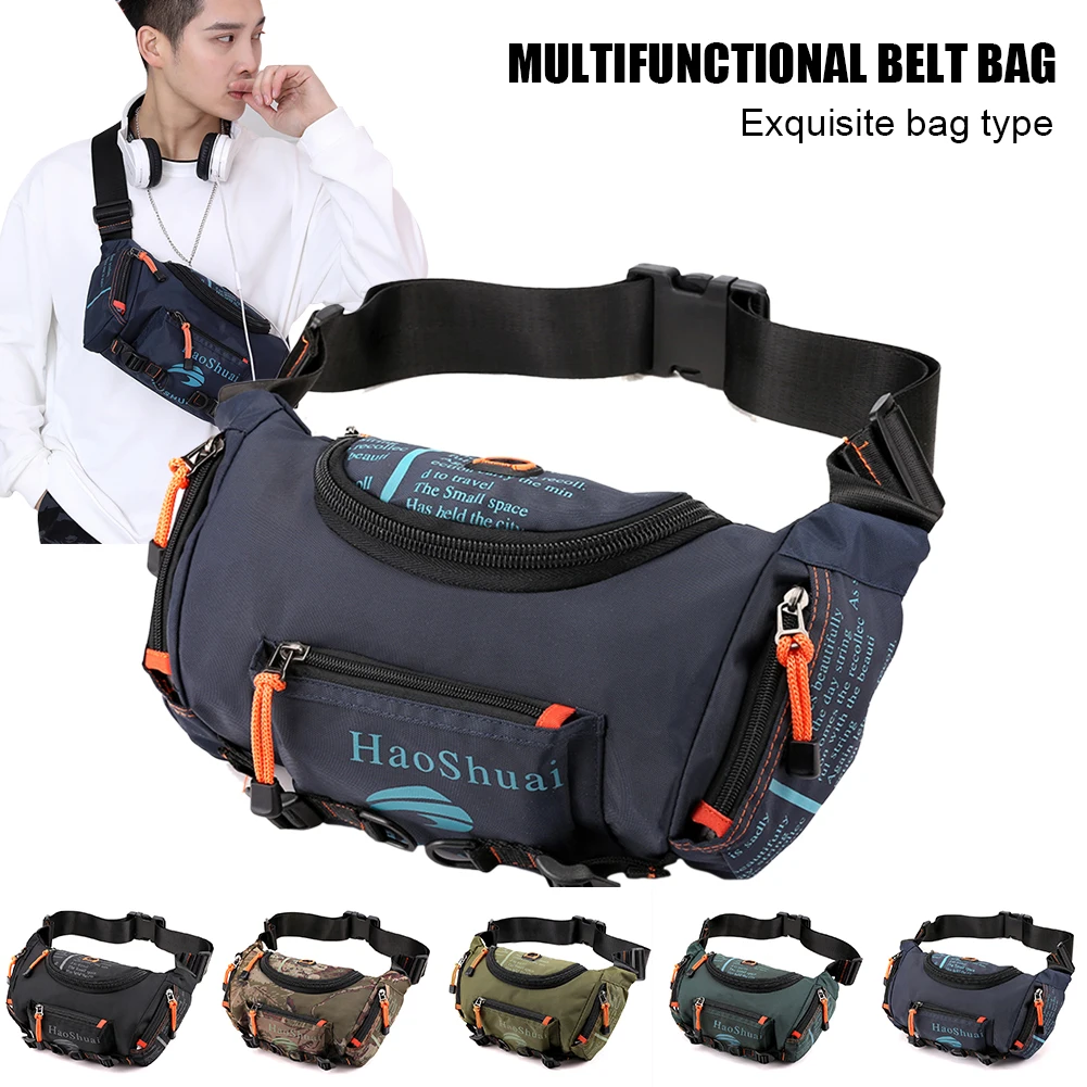 Водонепроницаемая поясная сумка для мужчин забавный мессенджер на плечо из