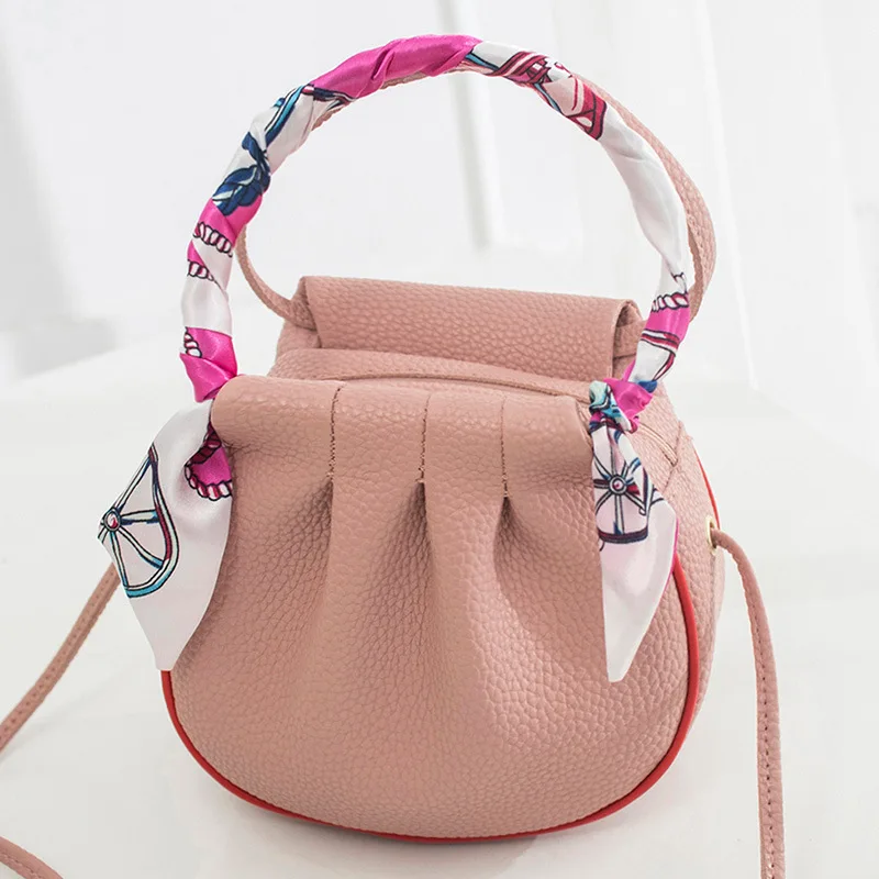 Pink LOVIRS, женское украшение для шарфа, сумка через плечо, мини сумка, осень и зима, новая мода, сумки через плечо для женщин - Цвет: Pink