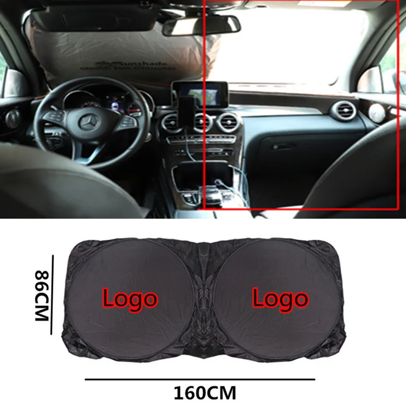 

Car Sunshade Sun Shade Front Rear Window Cover for Porsche 918 Cayman Boxster 919 718 GT3 Macan Cayenne 911 Mission