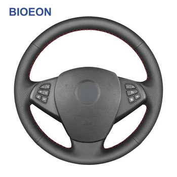 

Black PU Artificial Leather Hand Stitch Car Steering Wheel Covers for BMW X3 E83 2005 2006 2007 2007 2009 2010