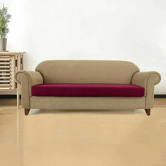 1pc Stretchable Cushion Cover Slipcover Protective Case Washable 1pc Stretchable Cushion Cover Slipcover