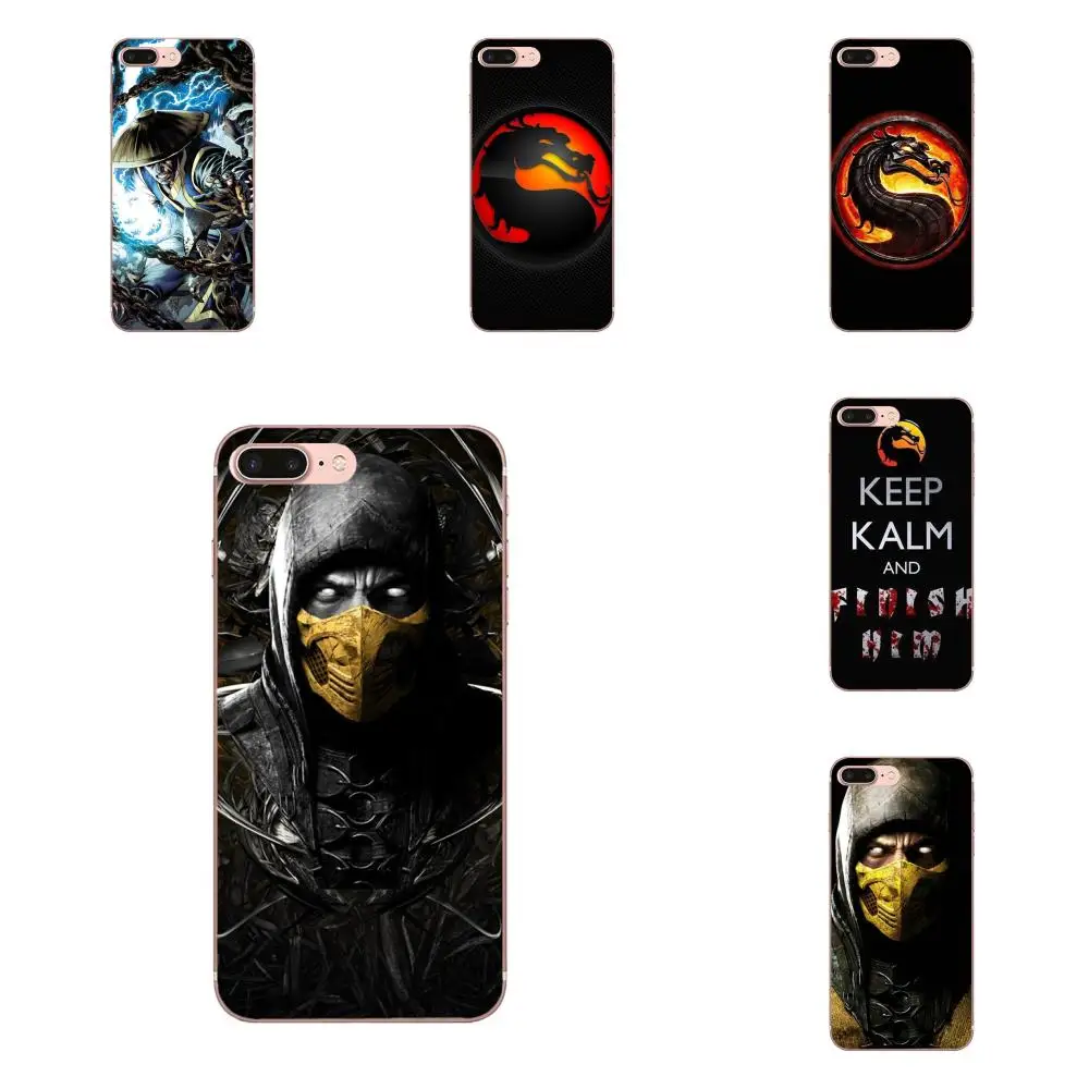 Для Huawei Honor Mate Nova Note 20 20s 30 5 5I 5T 6 7I 7C 8A 8X 9X 10 Pro Lite Play Soft TPU Slim Sub Zero Mortal Kombat Logo|Бамперы| |