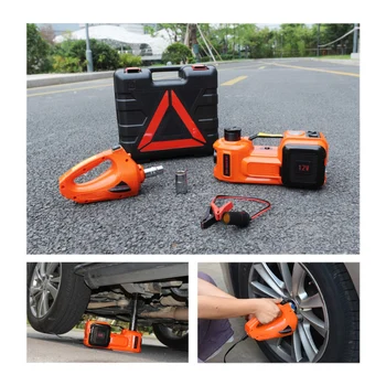 

12volt 5tons Multi Functional Electric Hydraulic Floor Jack With Electric Wrench And Air Pump