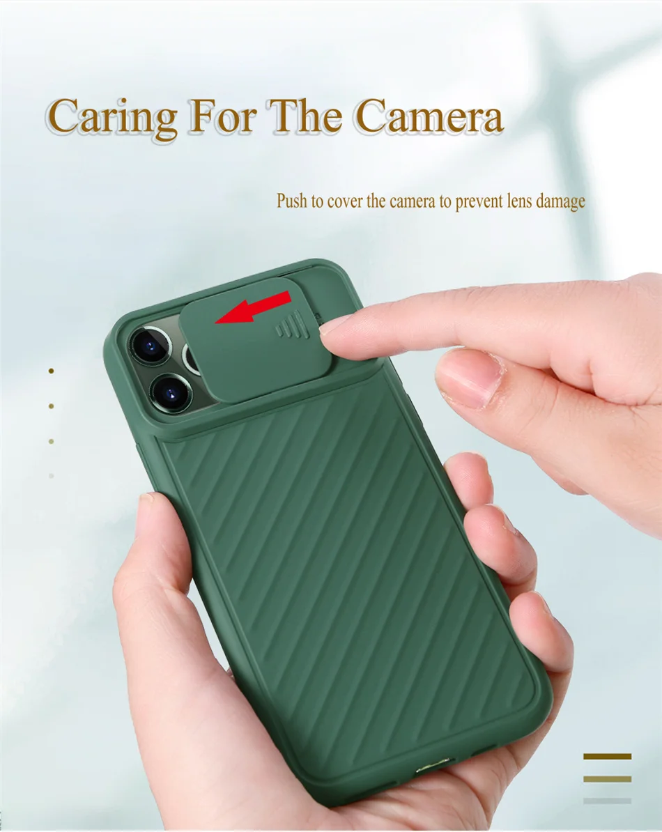  protective lens sliding phone case Silicone soft shell Case Cover (12)